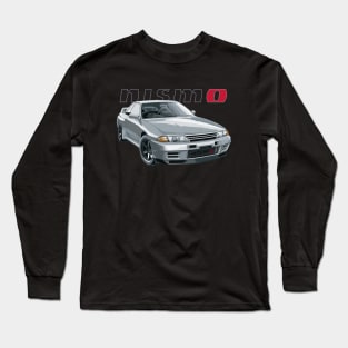 KG1 NISSAN SKYLINE R32 GTR V-SPEC II BNR32 NISMO S-TUNED Long Sleeve T-Shirt